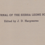 Profile picture of Sierra Leone Studies